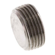 3/4'' RVS Plug met Binnenzeskant zonder kraag 40 Bar