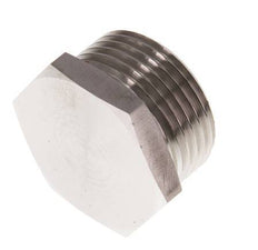 G 1'' RVS Plug met Buitenzeskant 40 Bar