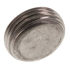 1'' RVS Plug met Binnenzeskant zonder kraag 40 Bar