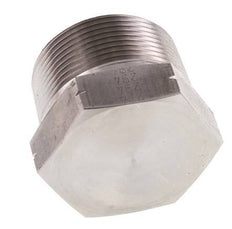 1 1/2'' NPT Buitendraad RVS Plug met Buitenzeskant 70 Bar