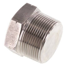 1 1/2'' NPT Buitendraad RVS Plug met Buitenzeskant 70 Bar