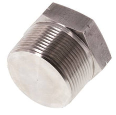 1 1/2'' NPT Buitendraad RVS Plug met Buitenzeskant 70 Bar