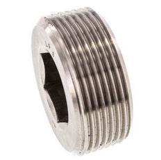 1 1/2'' RVS Plug met Binnenzeskant zonder kraag 40 Bar