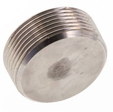 1 1/2'' RVS Plug met Binnenzeskant zonder kraag 40 Bar