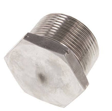1 1/4'' NPT Male Stainless steel Closing plug with Outer Hex 80 Bar