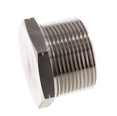 1 1/4'' NPT Buitendraad RVS Plug met Buitenzeskant 80 Bar