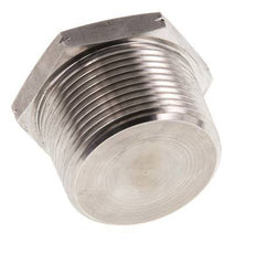 1 1/4'' NPT Buitendraad RVS Plug met Buitenzeskant 80 Bar