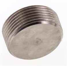 1 1/4'' RVS Plug met Binnenzeskant zonder kraag 40 Bar