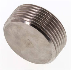 1 1/4'' RVS Plug met Binnenzeskant zonder kraag 40 Bar