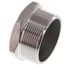 2'' NPT Buitendraad RVS Plug met Buitenzeskant 16 Bar