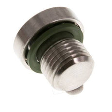 G 1/4'' Buitendraad RVS Plug met Binnenzeskant en FKM Afdichting 400 Bar