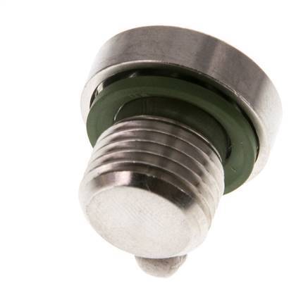 G 1/4'' Buitendraad RVS Plug met Binnenzeskant en FKM Afdichting 400 Bar