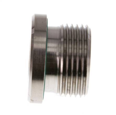 G 3/4'' Buitendraad RVS Plug met Binnenzeskant en FKM Afdichting 400 Bar