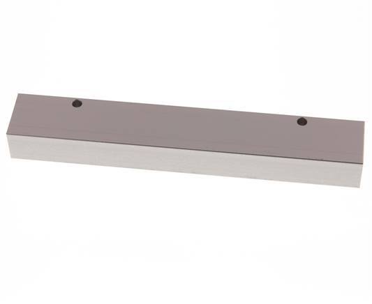 2xG 3/8'' x 6xG 1/8'' Aluminium Verdeelblok Eenzijdig 16 Bar