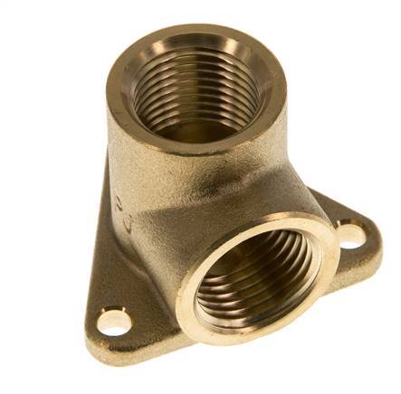 G 1/2'' Brass Wall mounted 2-way Air Junction 16 Bar