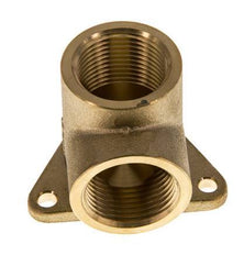 G 3/4'' Brass Wall mounted 2-way Air Junction 16 Bar