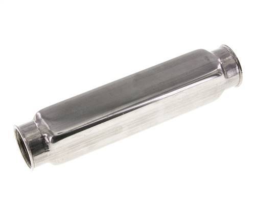 2xG 1'' x 3xG 1/2'' RVS Verdeelblok Eenzijdig 10 Bar