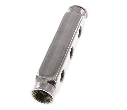 2xG 1'' x 3xG 1/2'' Stainless steel Distributor Block One-sided 10 Bar