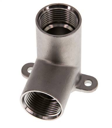 G 3/4'' Stainless steel Wall mounted 2-way Air Junction 16 Bar