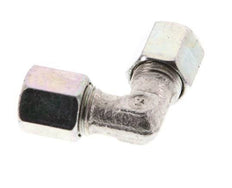 6LL Verzinkt Stalen Elbow 90deg Snijring 100 Bar DIN 2353