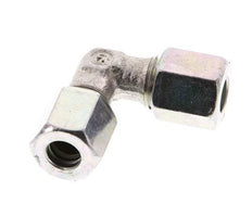 6LL Verzinkt Stalen Elbow 90deg Snijring 100 Bar DIN 2353