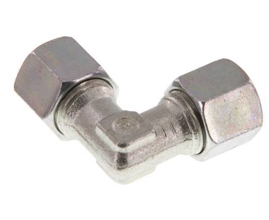 10L Verzinkt Stalen Elbow 90deg Snijring 315 Bar DIN 2353