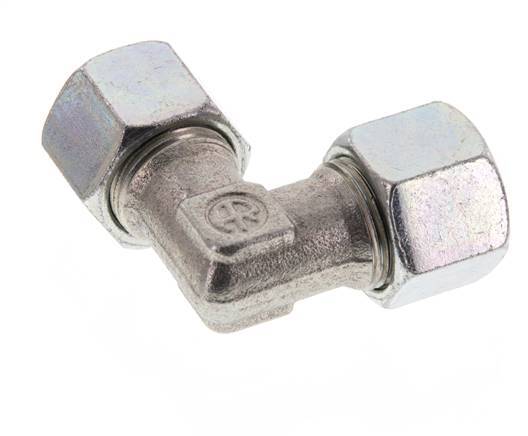 14S Verzinkt Stalen Elbow 90deg Snijring 630 Bar DIN 2353