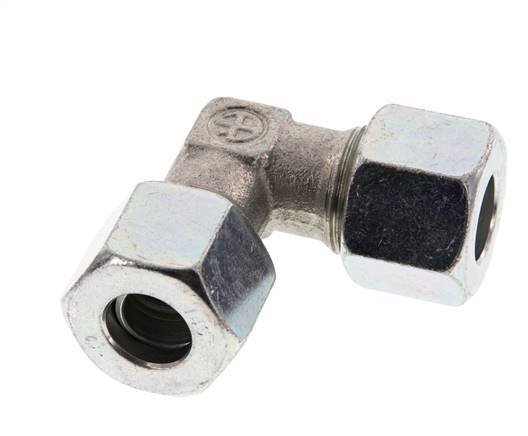 14S Verzinkt Stalen Elbow 90deg Snijring 630 Bar DIN 2353