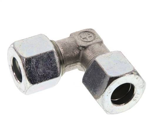 14S Verzinkt Stalen Elbow 90deg Snijring 630 Bar DIN 2353
