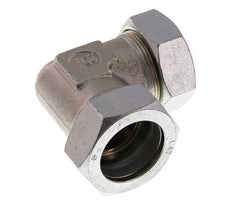 42L Verzinkt Stalen Elbow 90deg Snijring 160 Bar DIN 2353