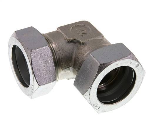 42L Verzinkt Stalen Elbow 90deg Snijring 160 Bar DIN 2353