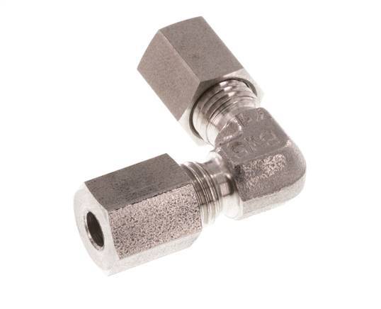 4LL RVS Elbow 90deg Snijring 100 Bar DIN 2353