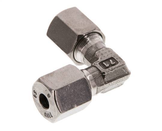 6S RVS Elbow 90deg Snijring 630 Bar DIN 2353