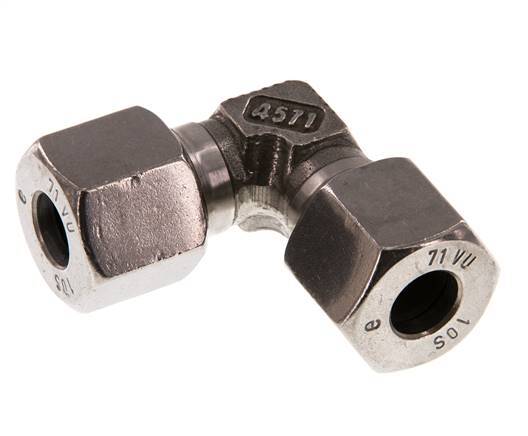 10S RVS Elbow 90deg Snijring 630 Bar DIN 2353