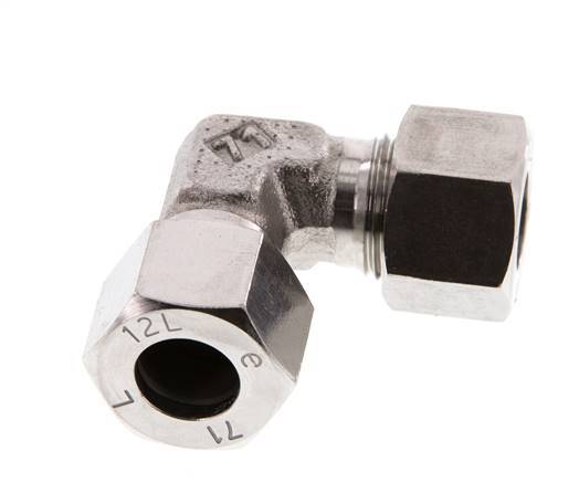 12L RVS Elbow 90deg Snijring 315 Bar DIN 2353