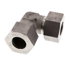 25S RVS Elbow 90deg Snijring 400 Bar DIN 2353