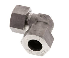 25S RVS Elbow 90deg Snijring 400 Bar DIN 2353