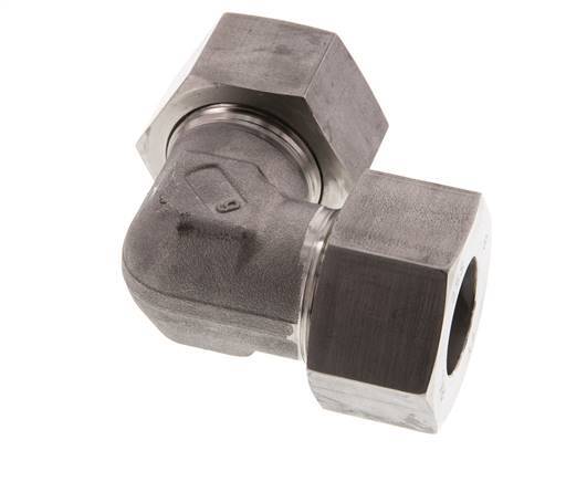 25S RVS Elbow 90deg Snijring 400 Bar DIN 2353