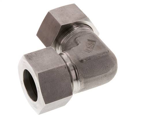 30S RVS Elbow 90deg Snijring 400 Bar DIN 2353