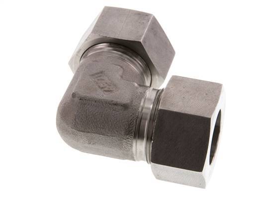 30S RVS Elbow 90deg Snijring 400 Bar DIN 2353