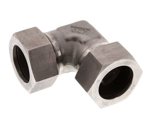 35L RVS Elbow 90deg Snijring 160 Bar DIN 2353