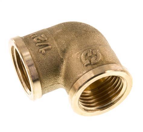 G 1/2'' Messing L-Fitting 90graden 16 Bar