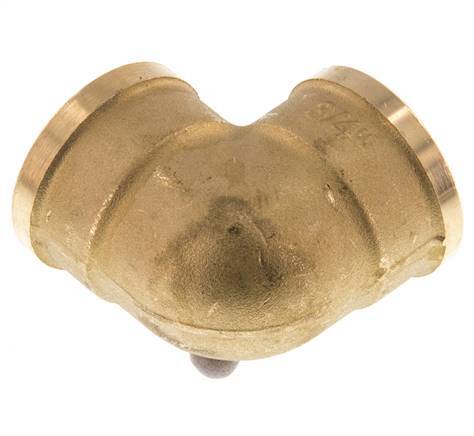 G 3/4'' Messing L-Fitting 90graden 16 Bar