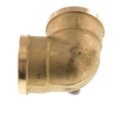 G 3/4'' Messing L-Fitting 90graden 16 Bar