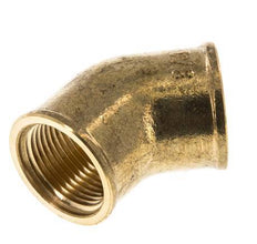 Rp 3/4'' Messing L-Fitting 45graden 16 Bar