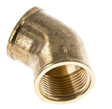 Rp 1'' Messing L-Fitting 45graden 16 Bar