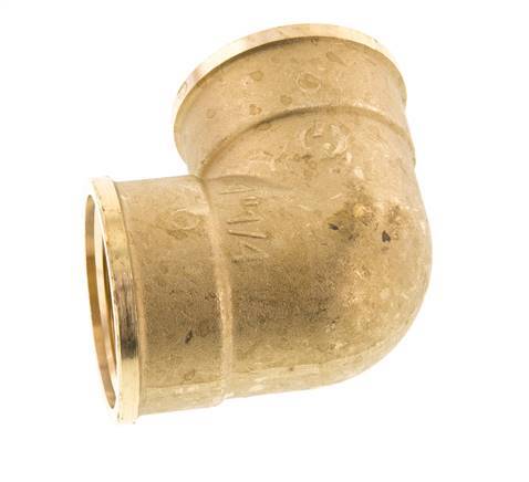 G 1 1/4'' Messing L-Fitting 90graden 16 Bar