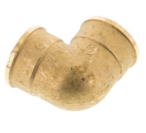 G 1 1/4'' Messing L-Fitting 90graden 16 Bar