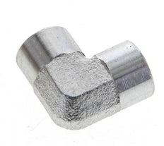 1/8'' NPT Zinc plated Steel 90 deg Elbow Fitting 345 Bar - Hydraulic