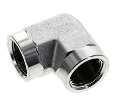 3/4'' NPT Zinc plated Steel 90 deg Elbow Fitting 170 Bar - Hydraulic